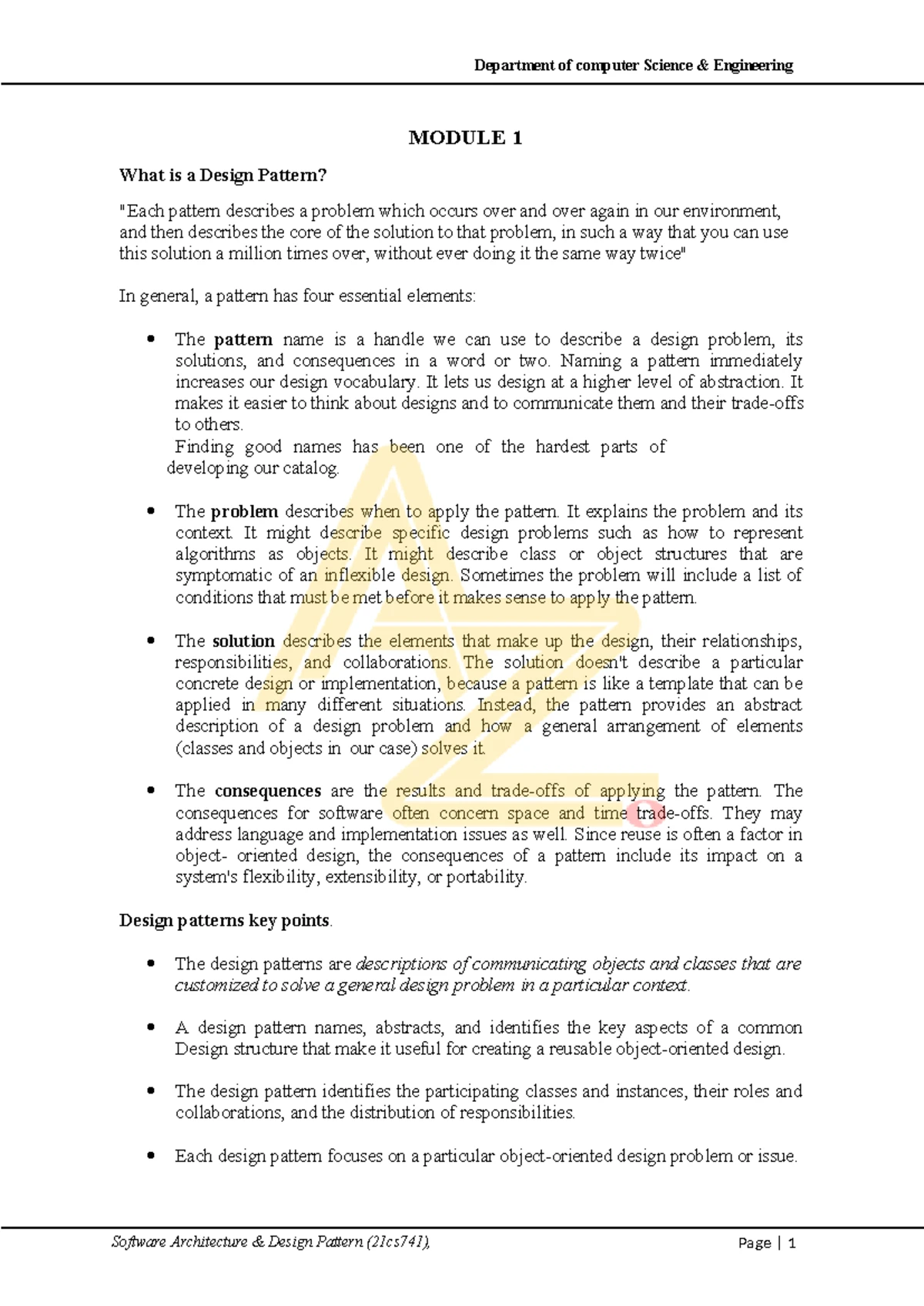BCS401 Lesson Plan: Analysis & Design of Algorithms (4th Sem) - Studocu
