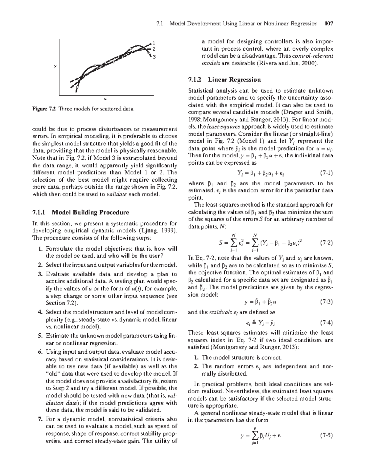 7.1 Model Development: Linear vs Nonlinear Regression Techniques - Studocu