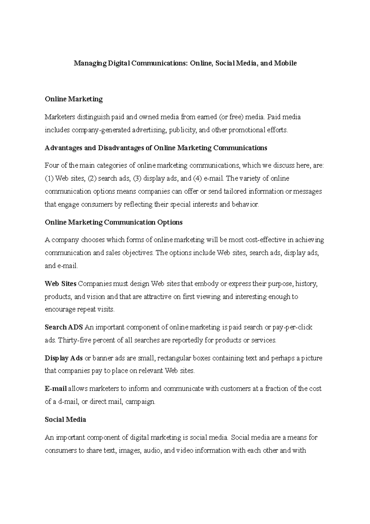 Managing Digital Communication photo