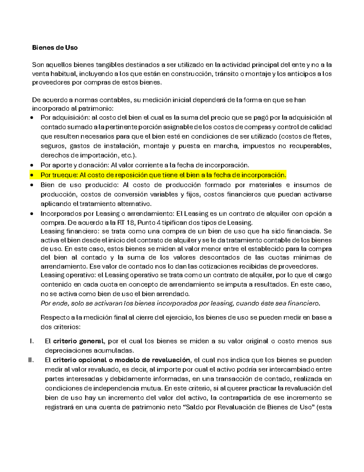 2do Parcial - Bienes de Uso en Contabilidad Intermedia - Studocu