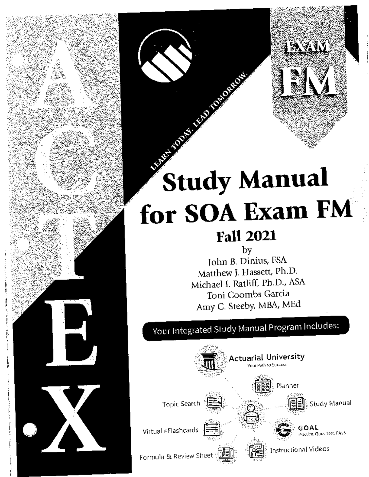 ACTEX Exam FM Study Manual: Chapters 1-2 Overview (Fall 2021) - Studocu