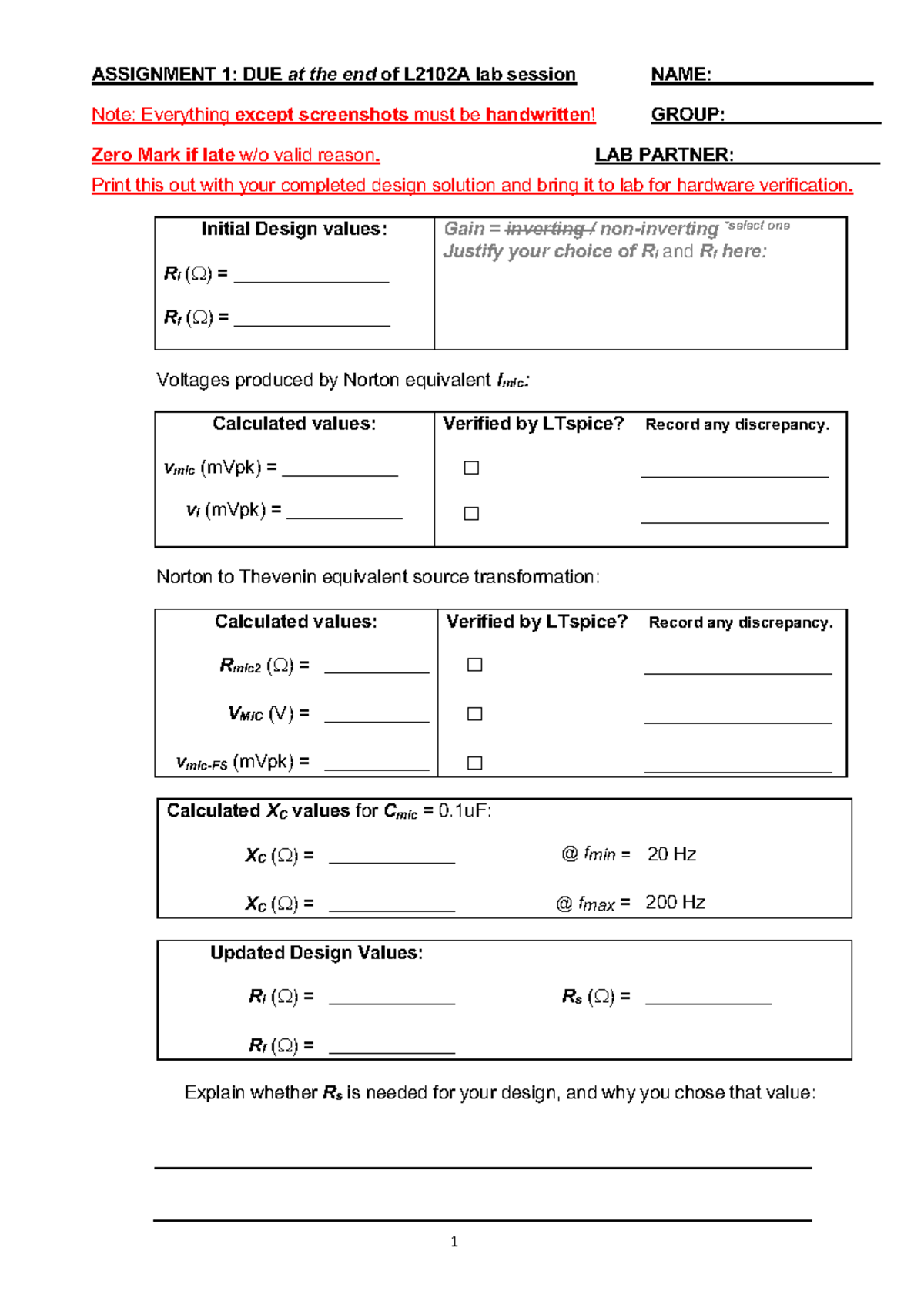 L2102A AY22-23 Lab Assignment 1: Design and Simulation Report - Studocu