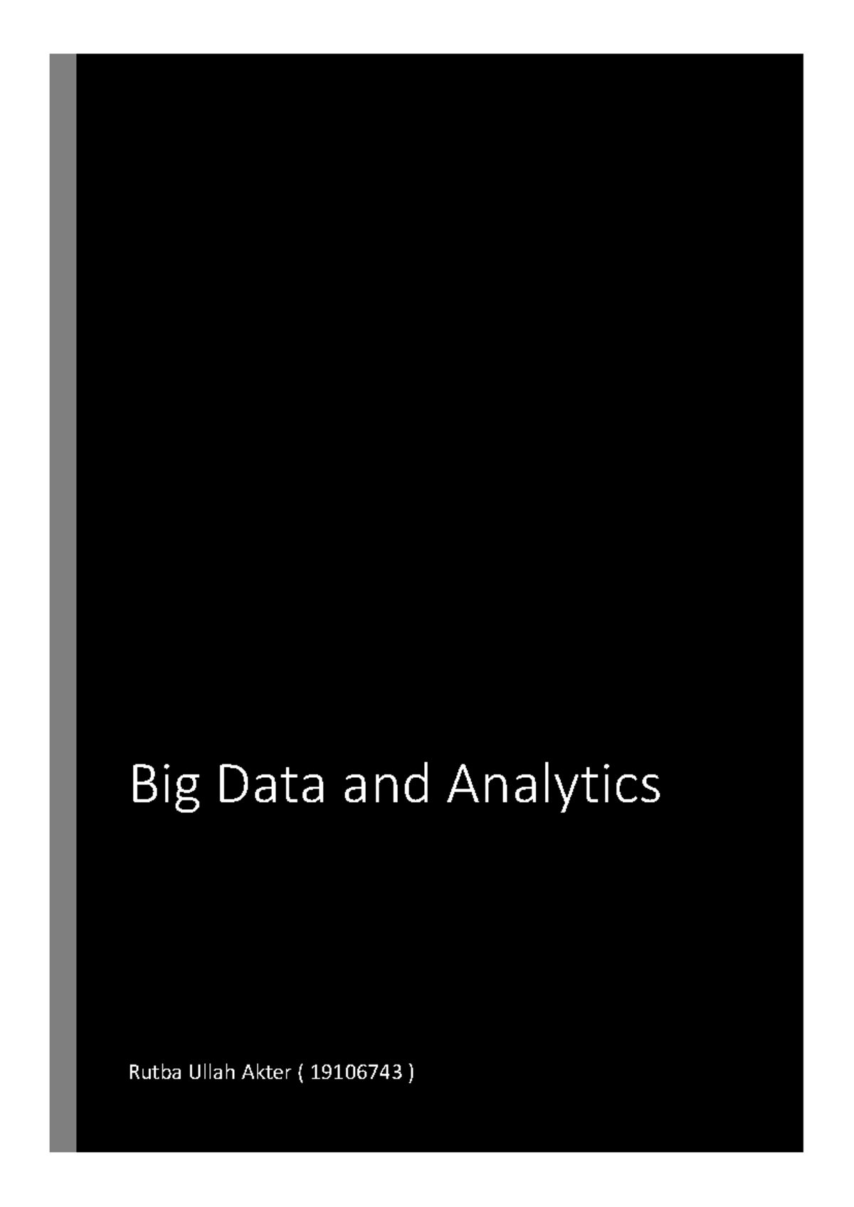 BI Big Data & Analytics: Statistical Tools for GCSE Performance ...