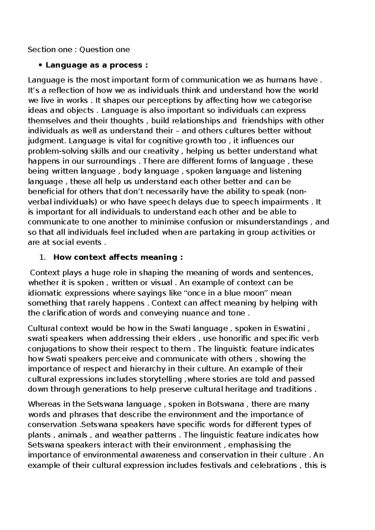 ENG 101: Language as a Process - Understanding Communication Contexts ...