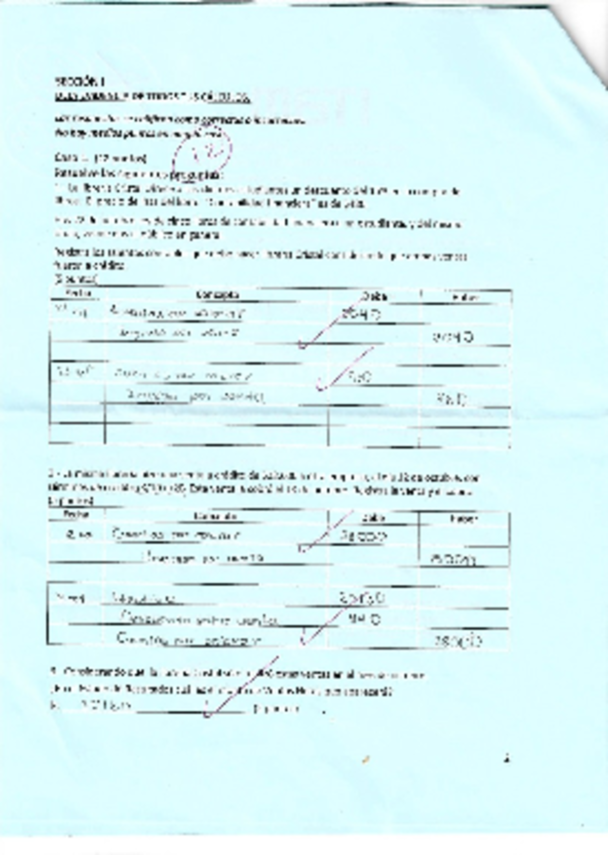 Examen segundo parcial contabilidad - Contabilidad I - Studocu