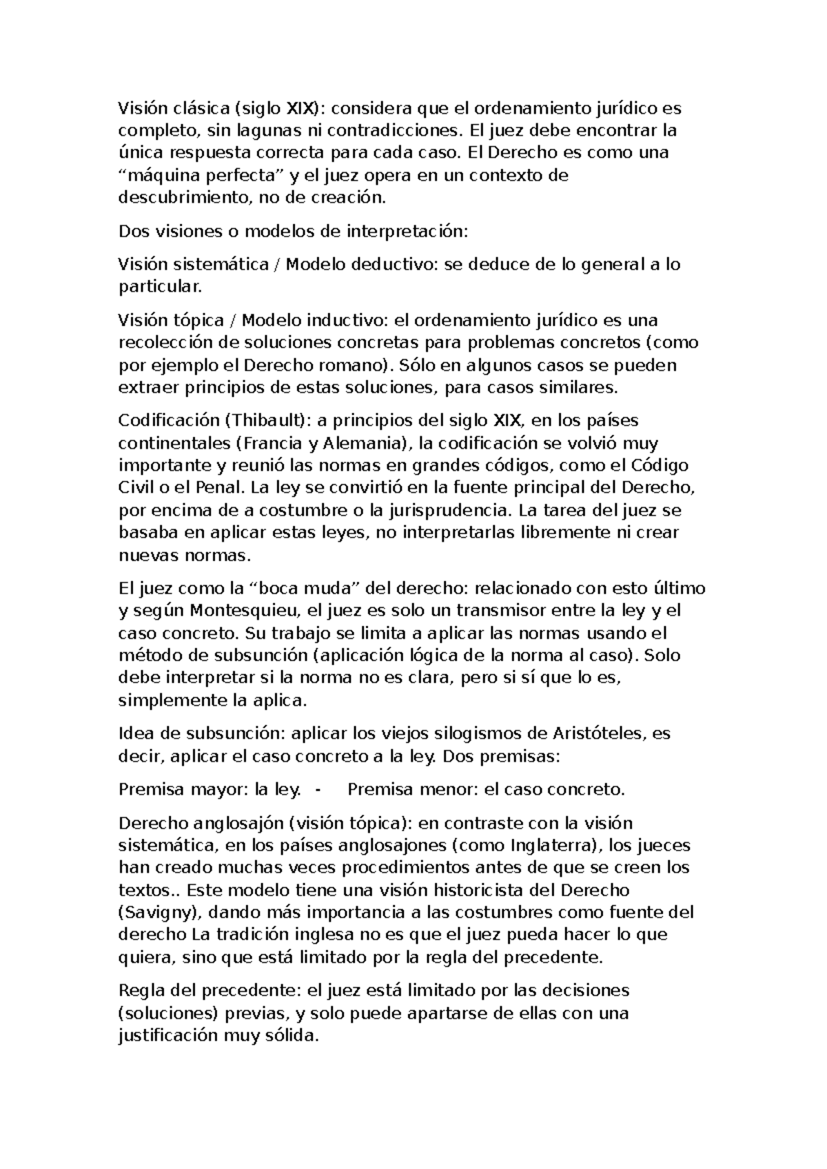 Visión clásica y Vision moderna - Visión clásica (siglo XIX): considera ...