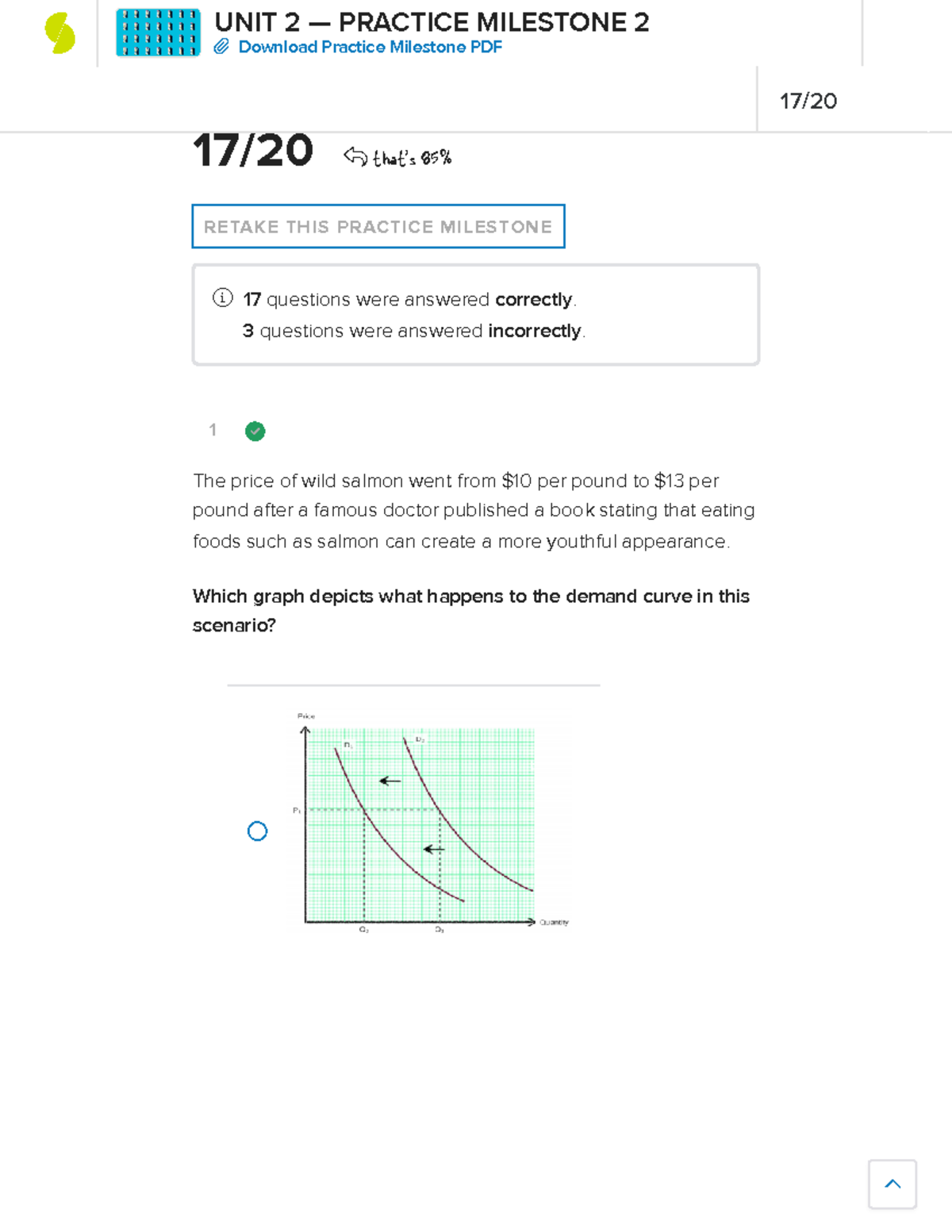 Sophia Macroeconomics Unit 2 Final Exam Practice Milestone - Studocu