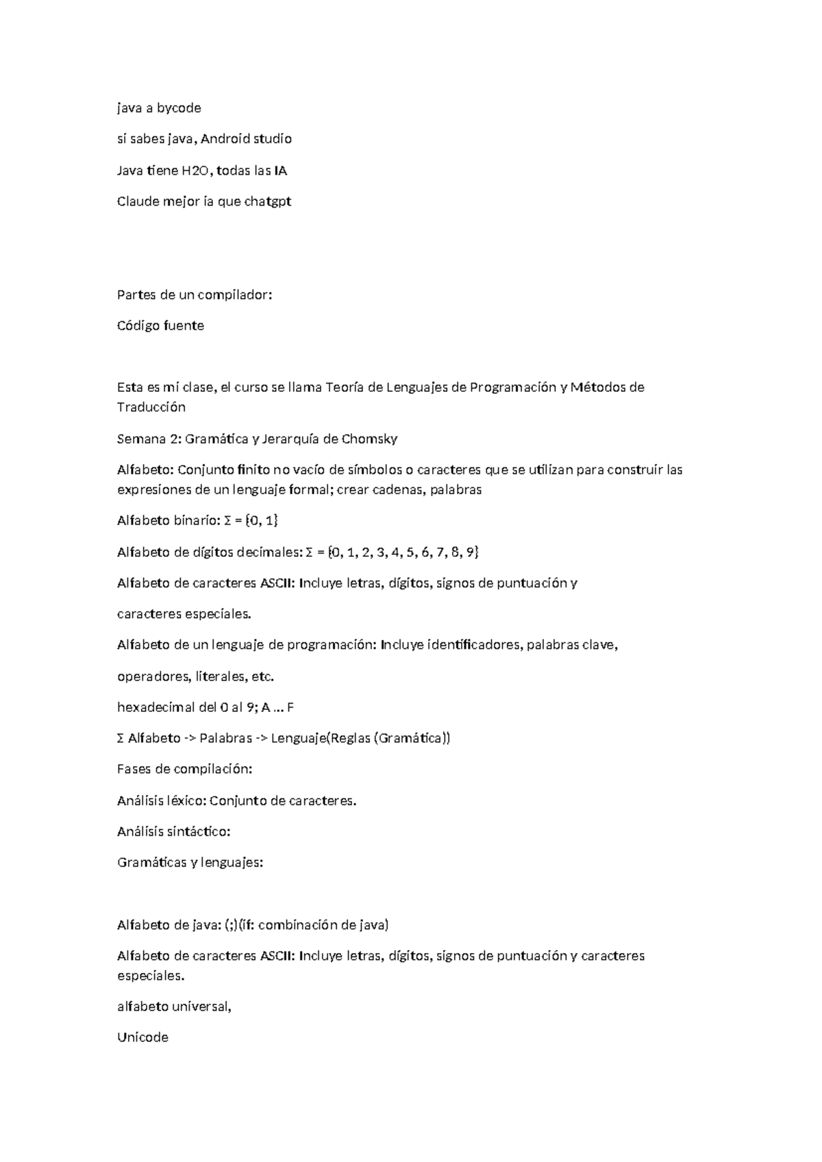 Sem 2 indicaciones practicar teoria 2 clase - java a bycode si sabes ...