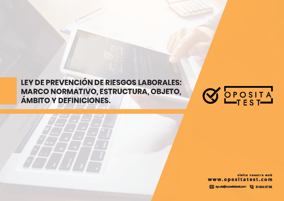 Prevencios DE Riesgos LABO, LEY - LEY DE PREVENCIÓN DE RIESGOS ...