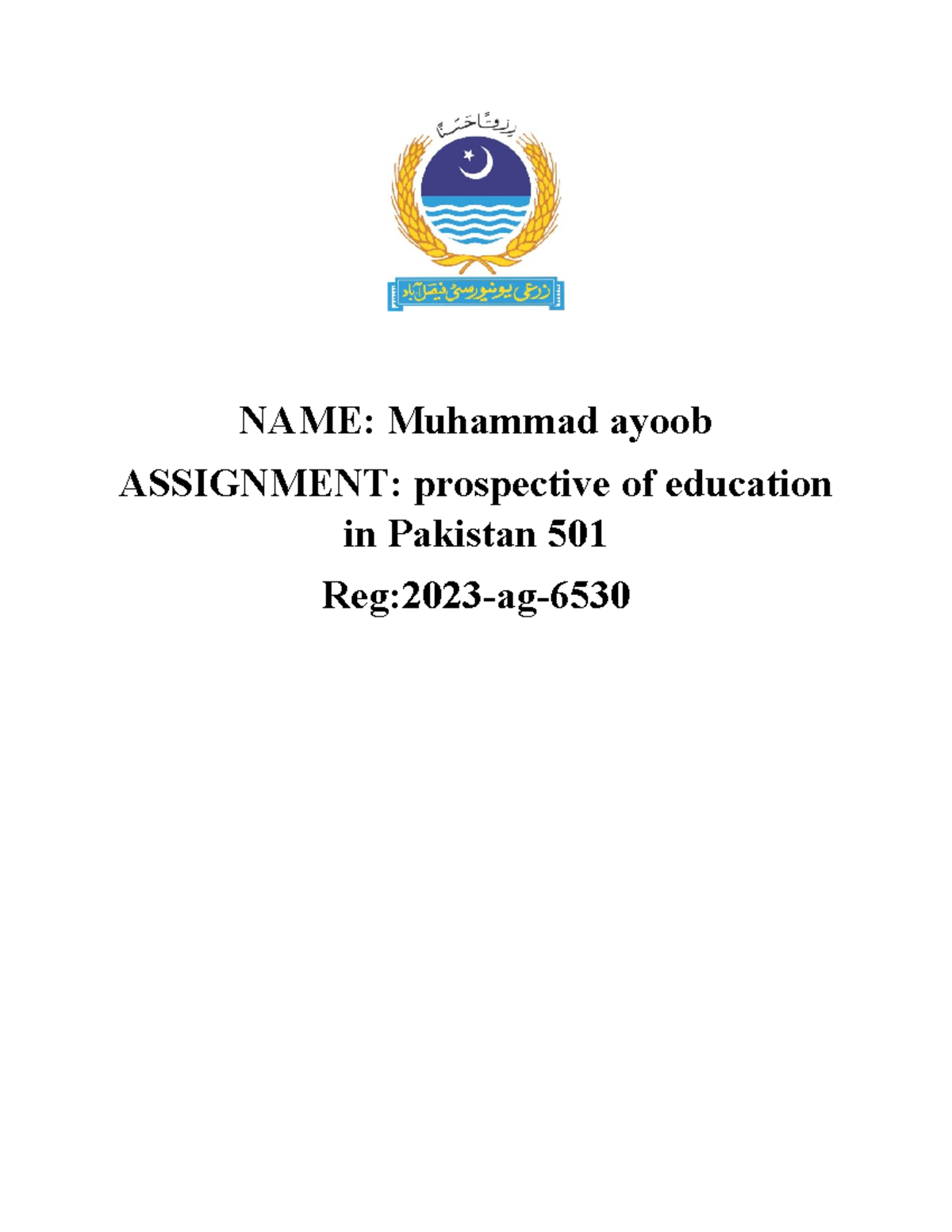 Muhammad Ayoob - Xhjsbsdj s djsbdnjdbd ksn d d - NAME: Muhammad ayoob ...