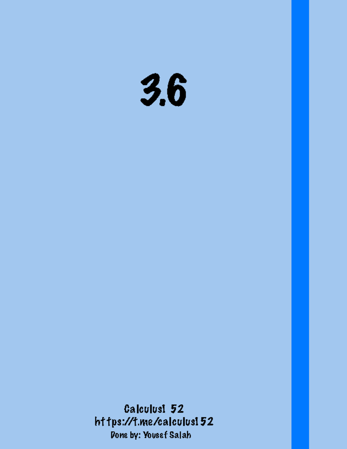 Calculus 1: Logarithmic Differentiation Notes (3.6) - Studocu