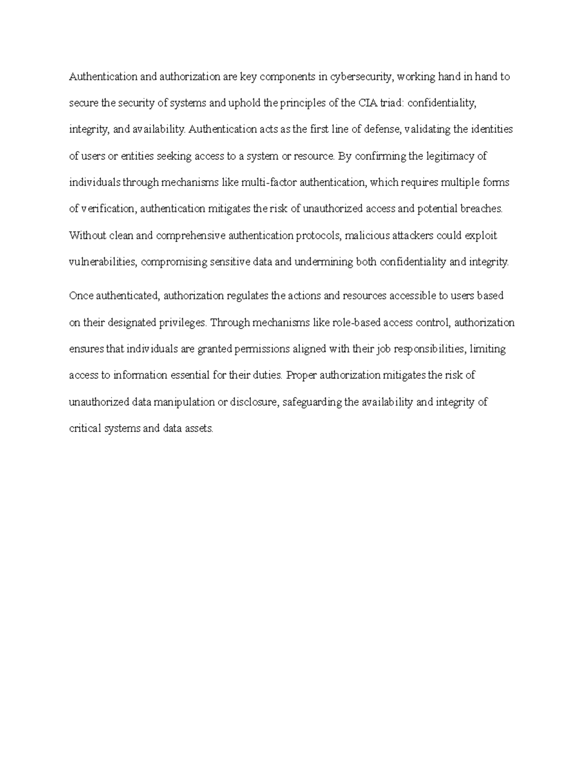 5-1 Journal: Understanding Authentication & Authorization in ...