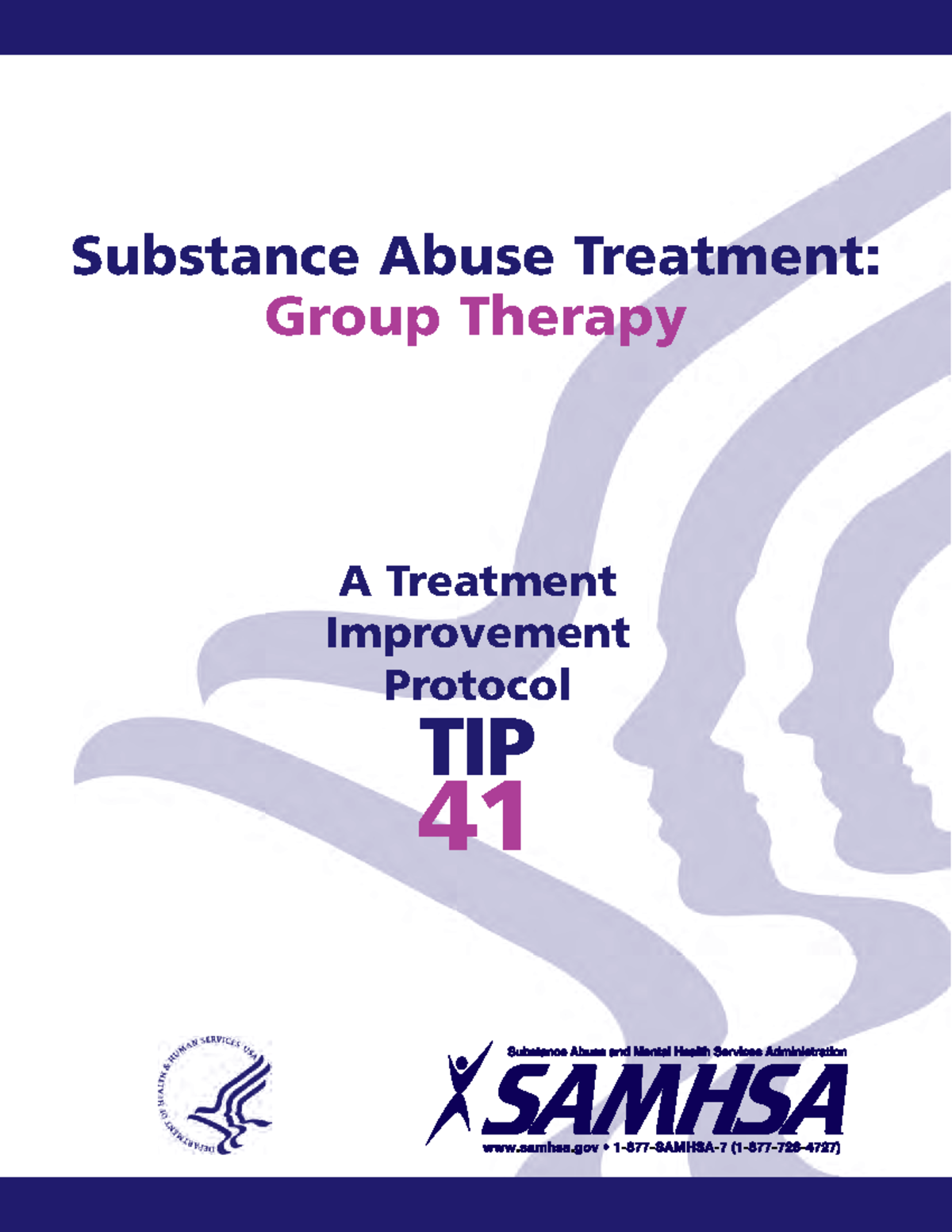 SAMHSA TIP 41 - Group Therapy in Substance Abuse Treatment - Studocu
