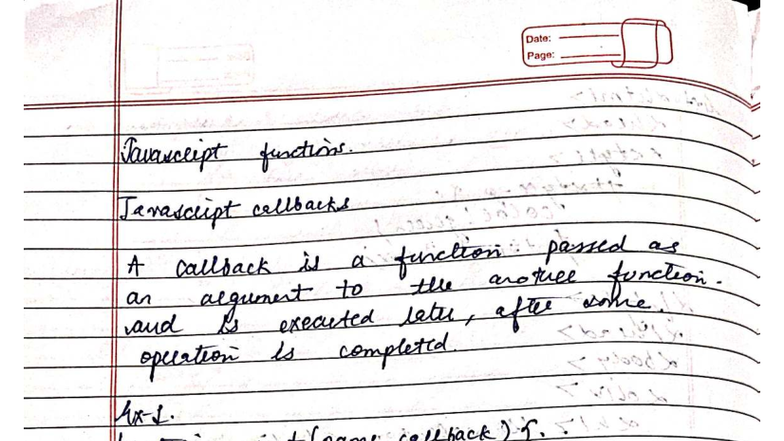 JavaScript Callbacks: Understanding Functions and Asynchronous Behavior ...