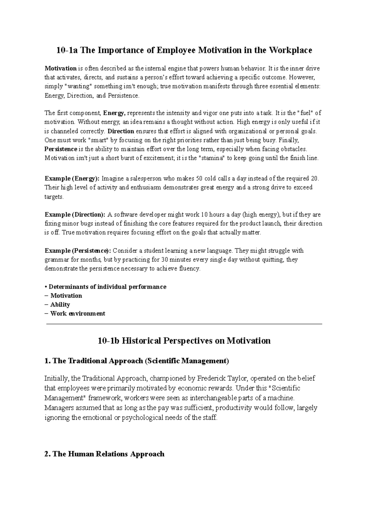 Employee Motivation in the Workplace: Key Theories and Applications ...