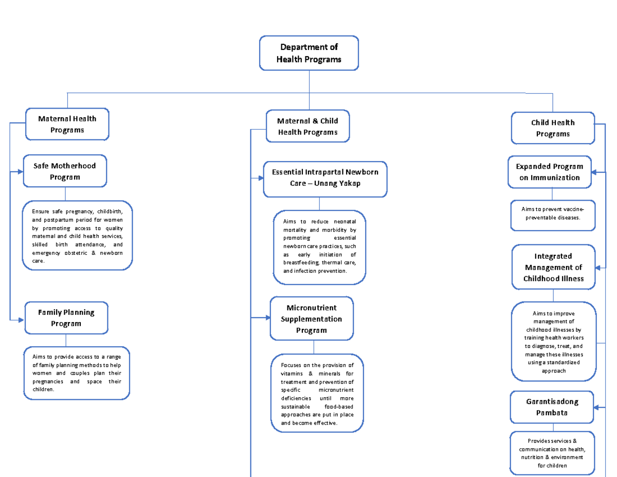 Concept map ca1 - ... - Department of Health Programs Maternal Health ...