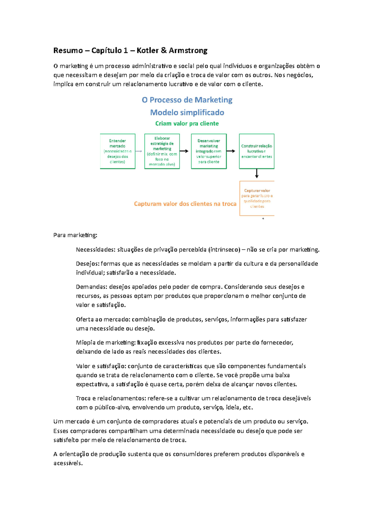 Resumo Comportamento do Consumidor: Solomon + Kotler - Análise Completa ...