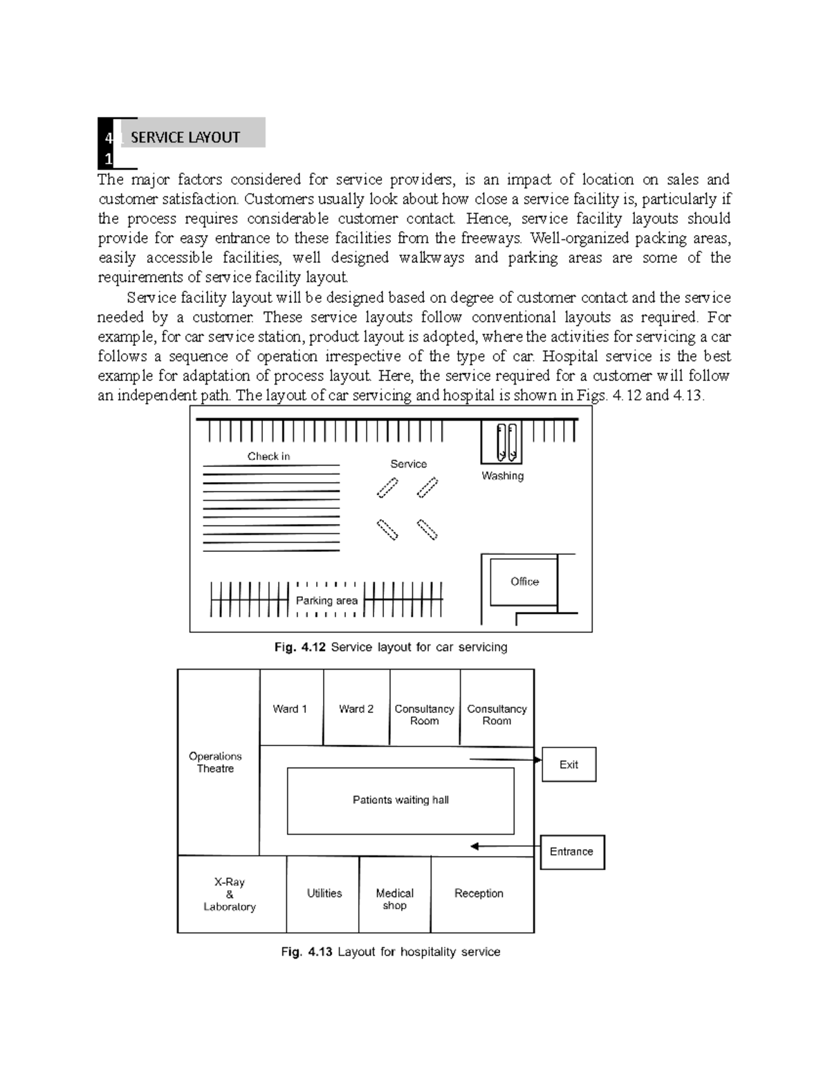 Service Layout & Organization of Physical Facilities in Service Sector ...