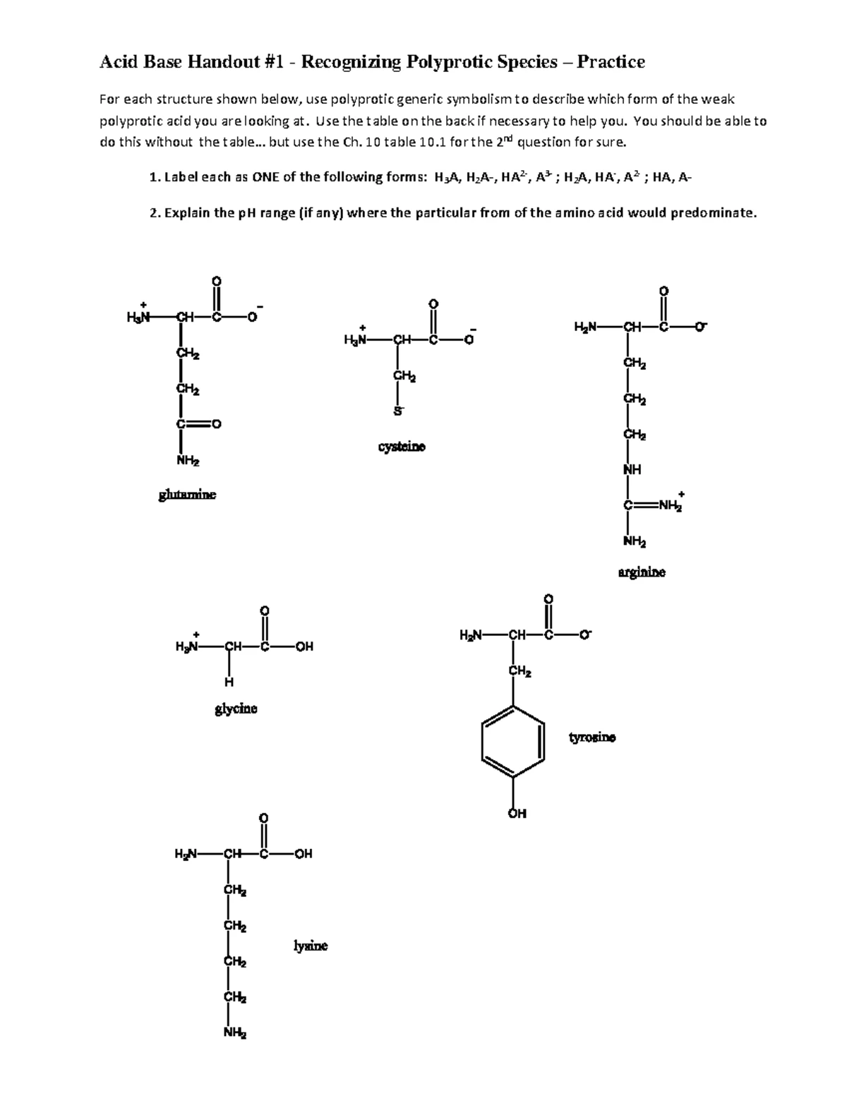 The Van Deemter Equation Handout - The Van Deemter Equation Remember ...