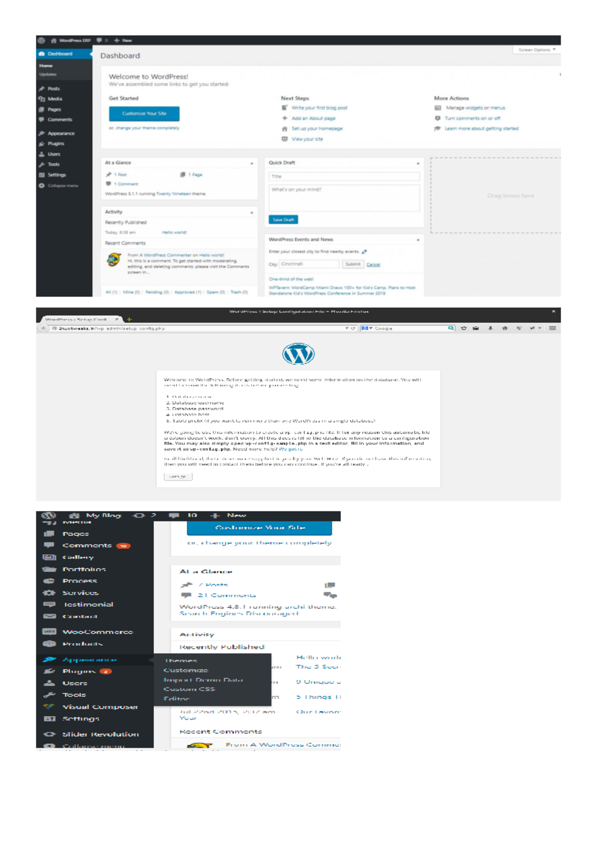 WordPress ERP dashboard setup and configuration guide (ex 5 and 6 ...