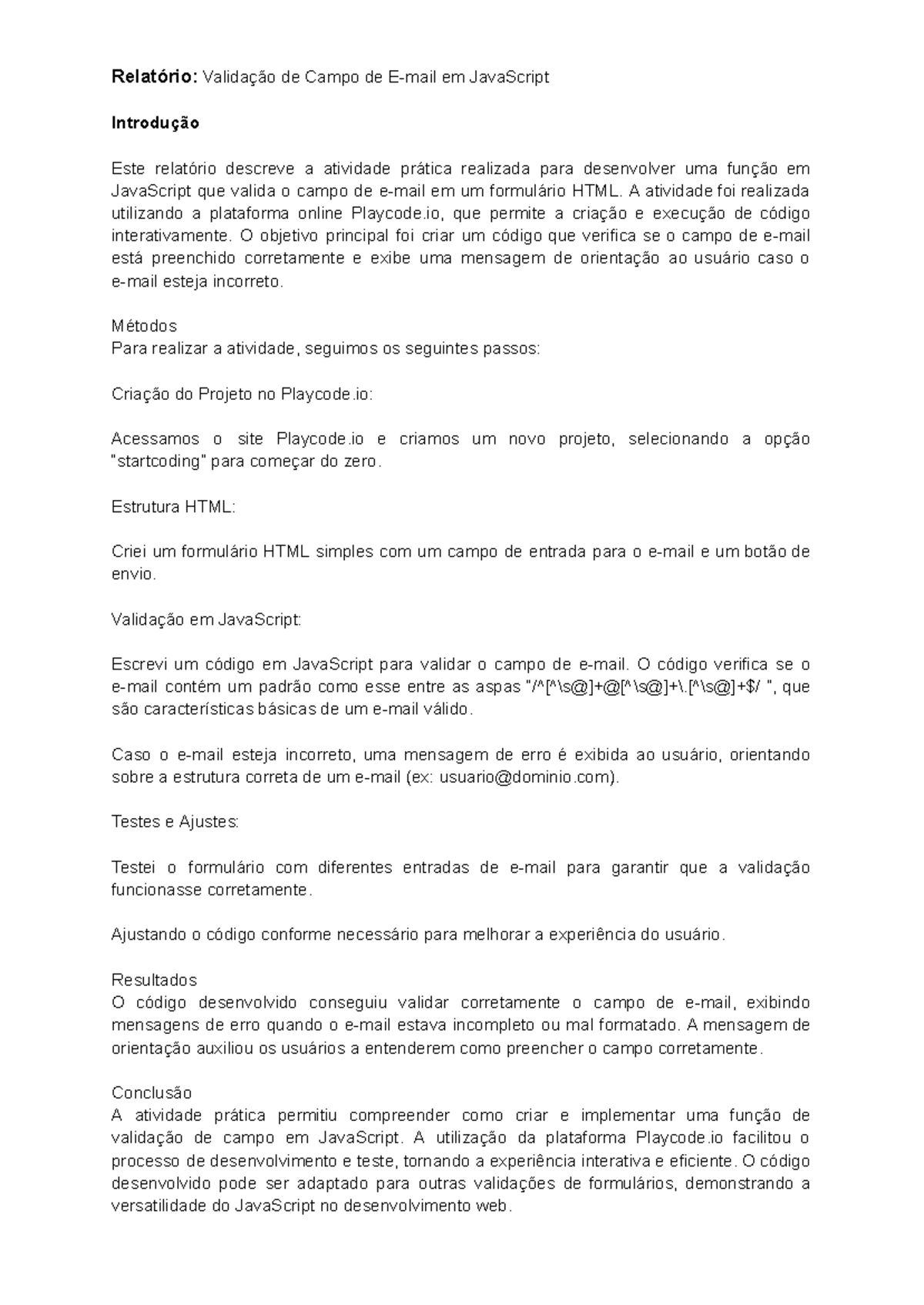 405044 c1 0696 4176 a40f 76588 c9d8007 - Relatório: Validação de Campo ...