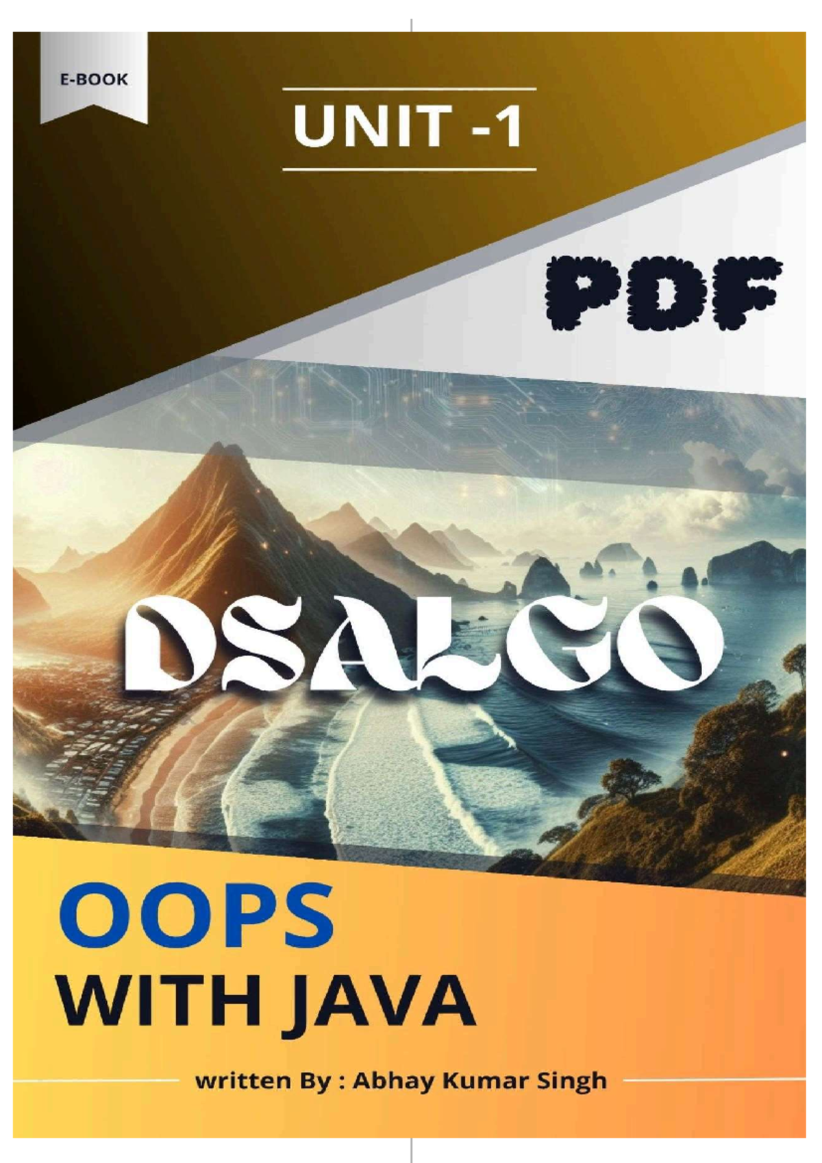 DSALGO 101: OOP Concepts in Java - Unit 1 Summary Notes - Studocu