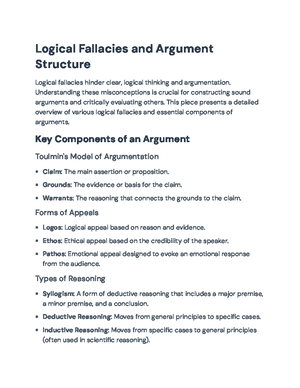 Critical Thinking, Reading, and Writing: A Guide to Argument (8th Ed ...