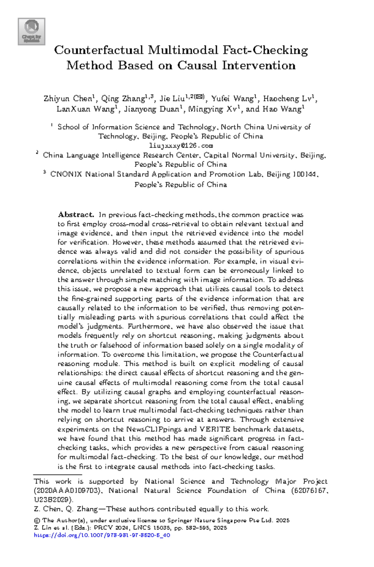 Counterfactual Multimodal Verification with Causal Intervention ...
