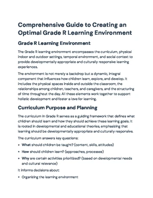 Grade R Chapter 6: Transdisciplinary Approaches to Community Engagement ...