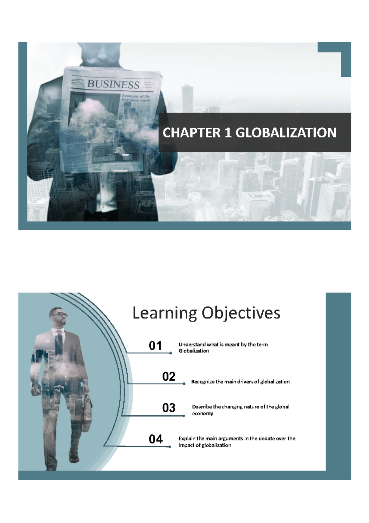 CHAPTER 1 GLOBALIZATION: Understanding Global Markets and Economy - Studocu