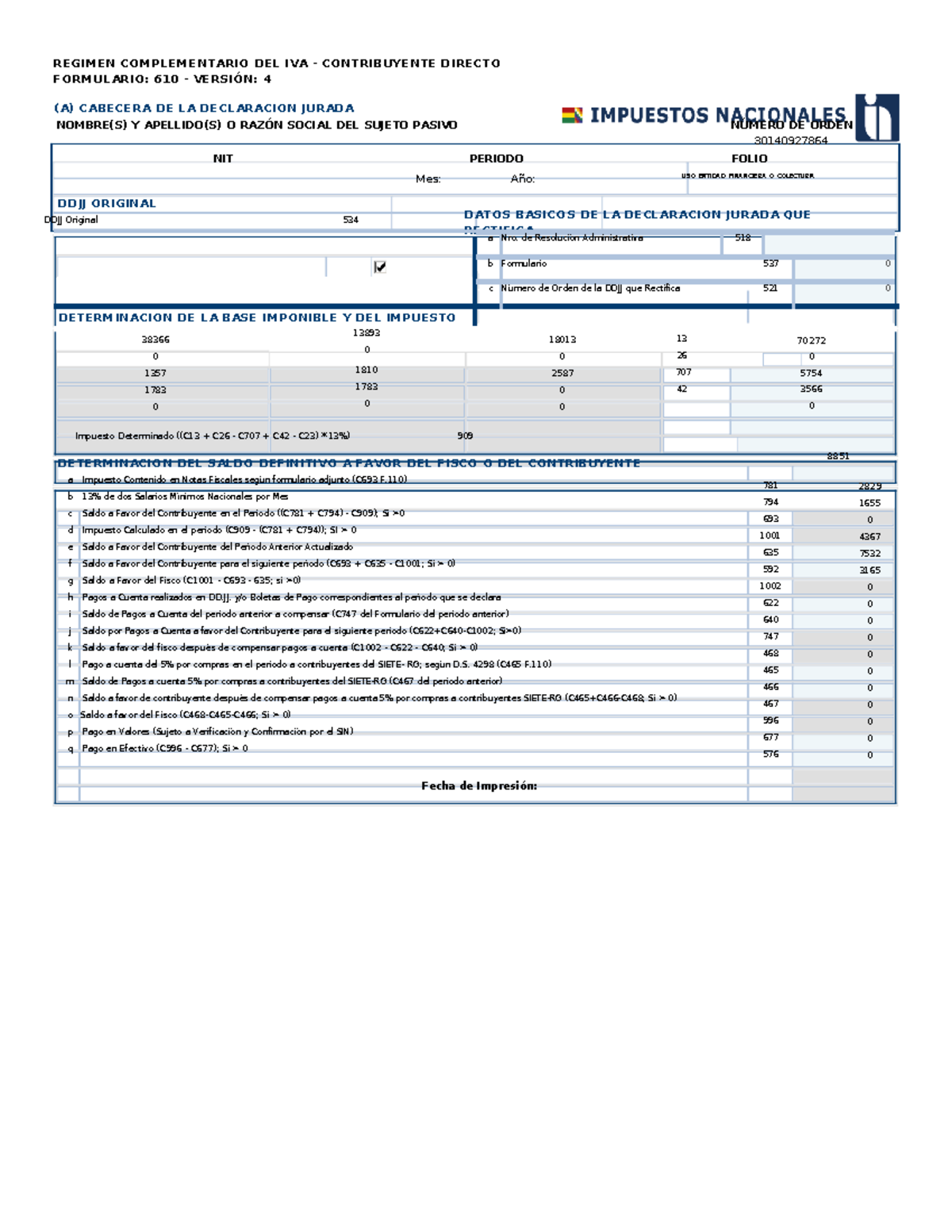 FORM.610 Práctica 3 - Análisis del Régimen Complementario del IVA - Studocu