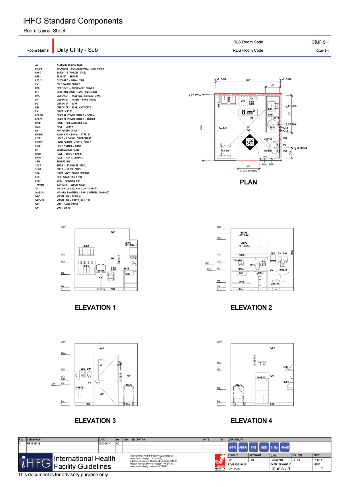 Dirty Utility Sub - Room Layout for iHFG Standard Components - Studocu