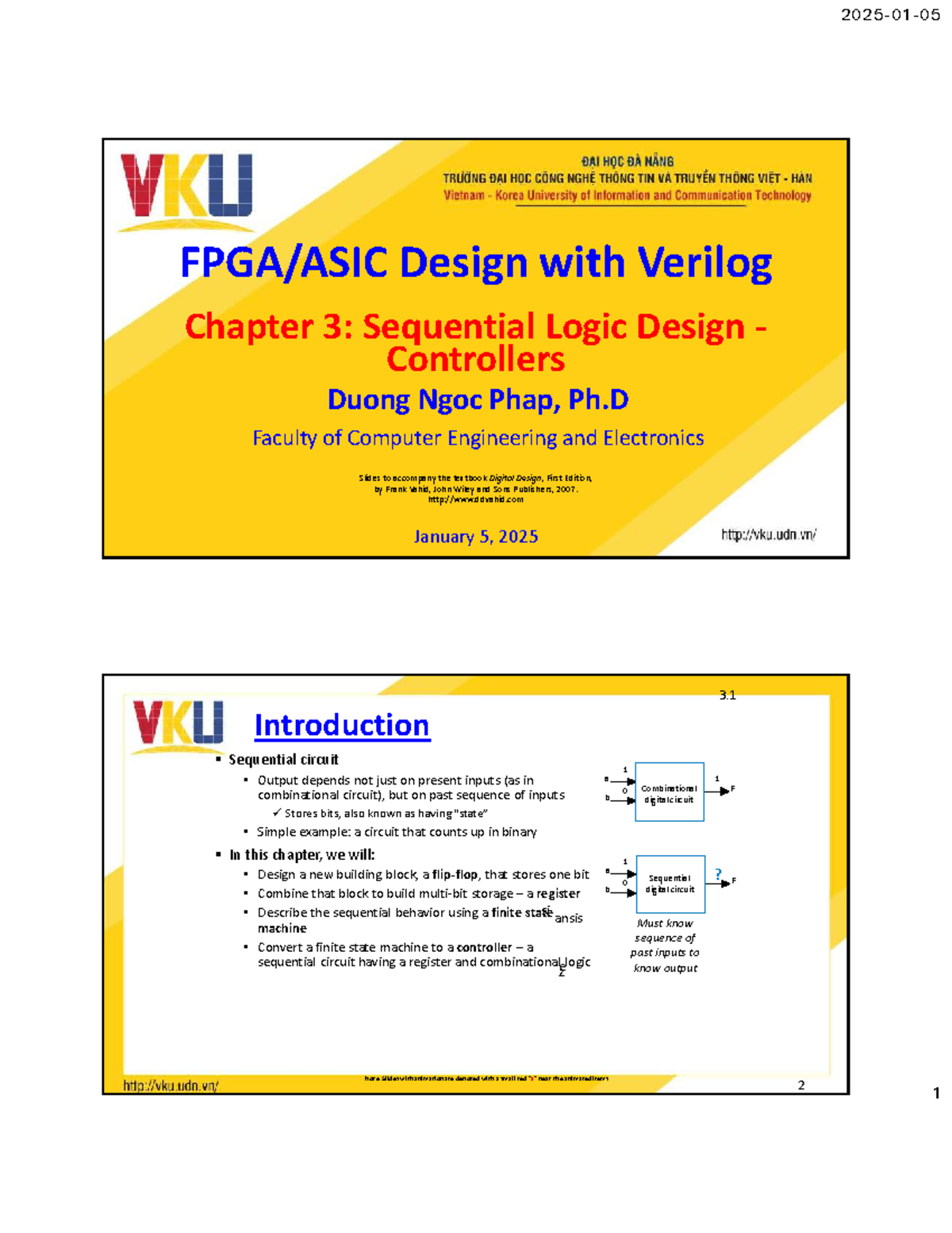 Chapter 3 - Sequential Logic Design - Controllers - FPGA/ASIC Design ...