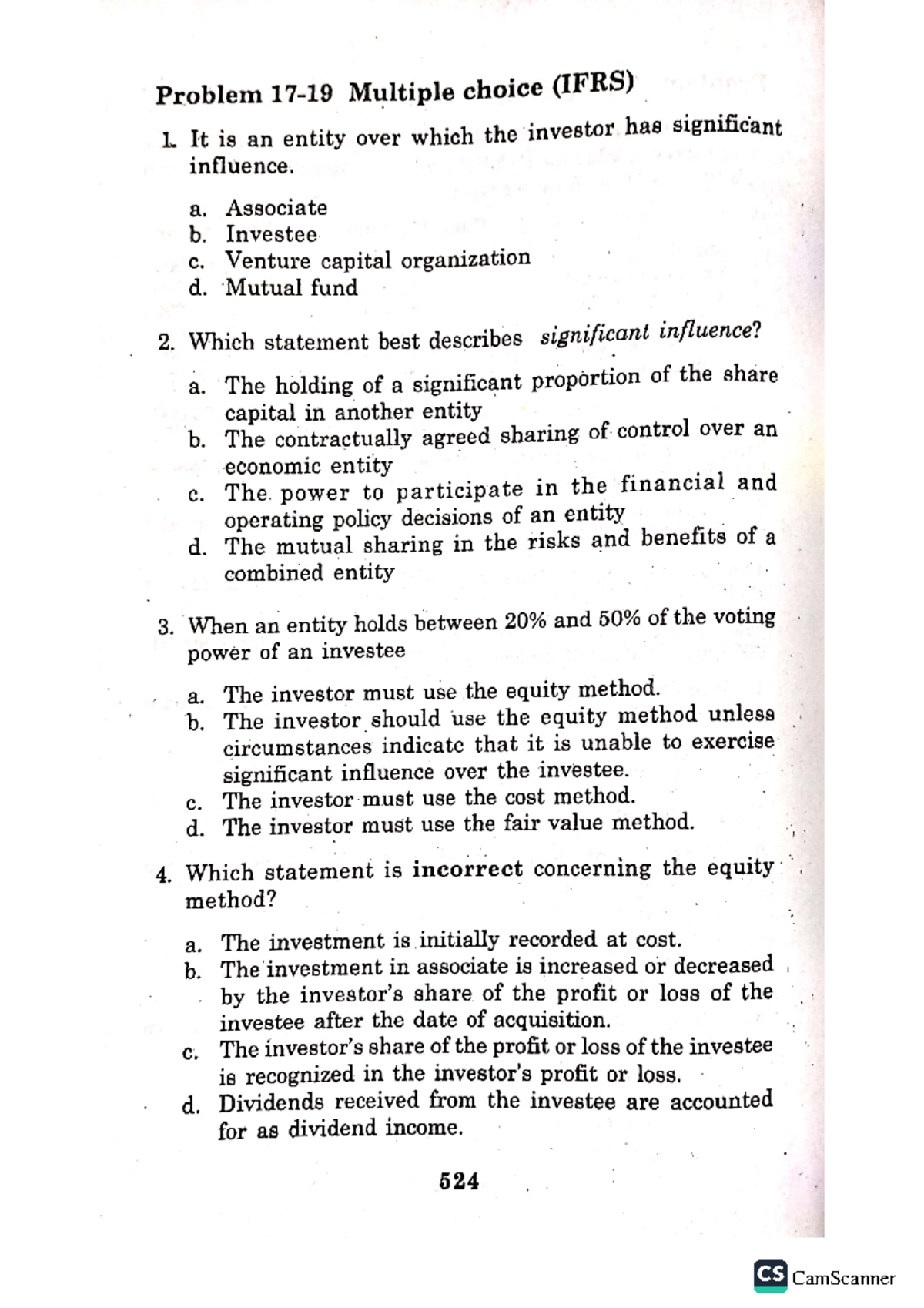 Intermediate Accounting Vol. 1 - Solutions for Problem 17 - Studocu