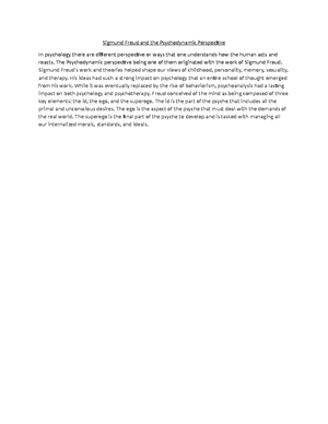 Exam #1 Review for Introduction to Psychology, SSY101, Fall 2025 - Studocu