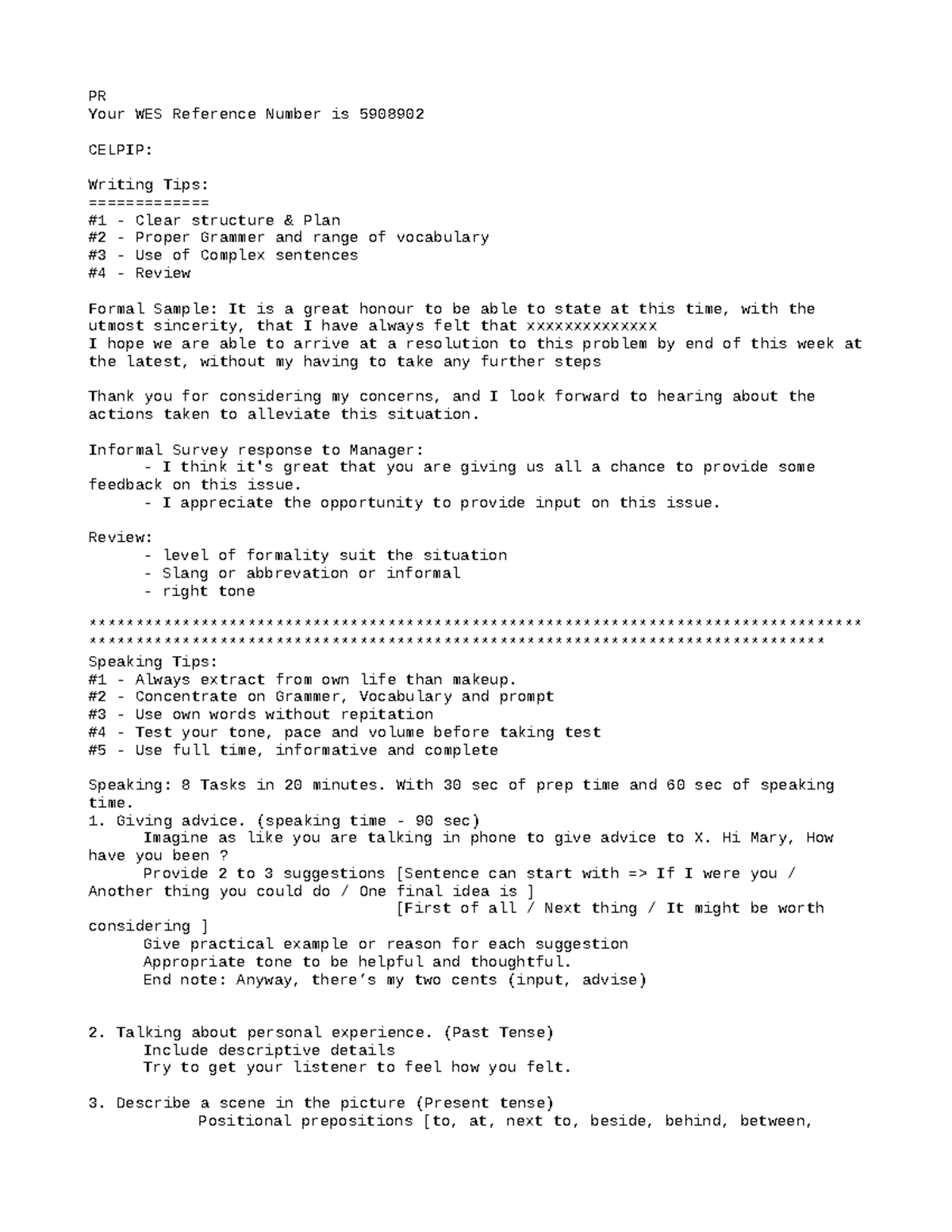 CELPIP Writing Tips & Speaking Strategies: Clear Structure & Grammar ...