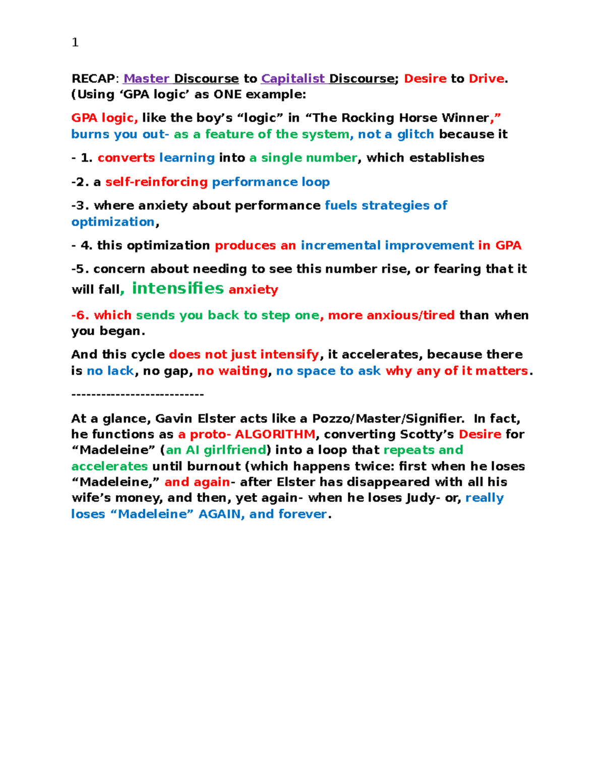 Lecture 5.2026: Discourse, Desire, and the Algorithmic Subject in ...