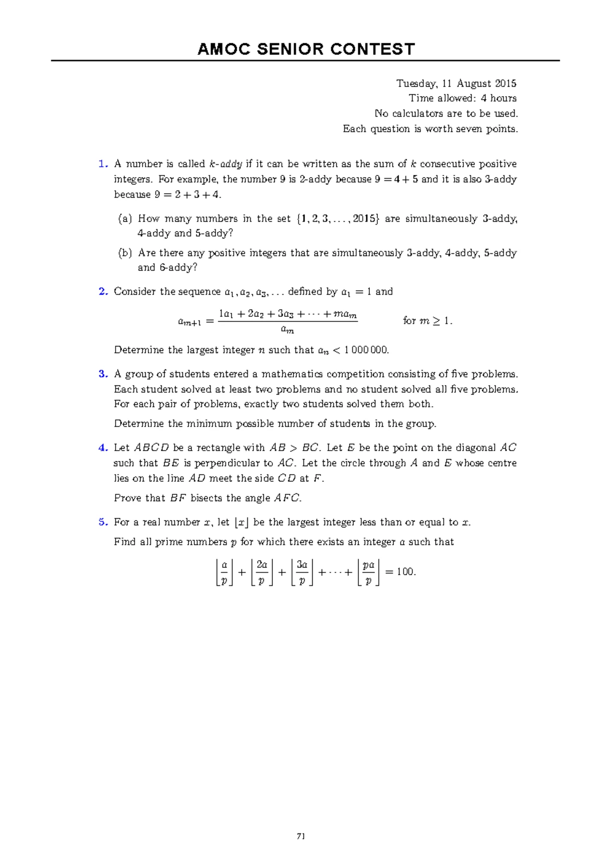 12 Spec Sems Two Calc Free Exam 2023 - Semester Two Examination, 2023 ...