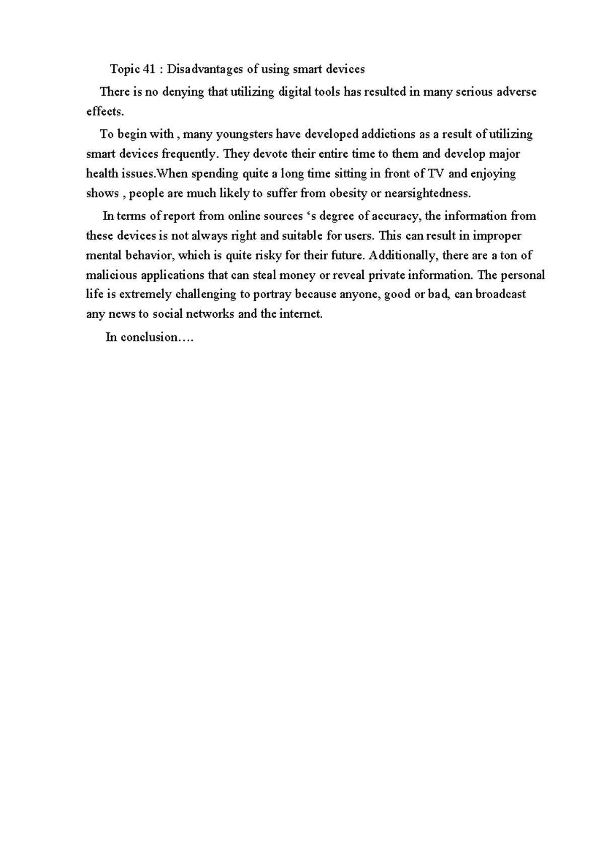 Disadvantages of Smart Devices: Impacts on Health & Privacy Concerns ...