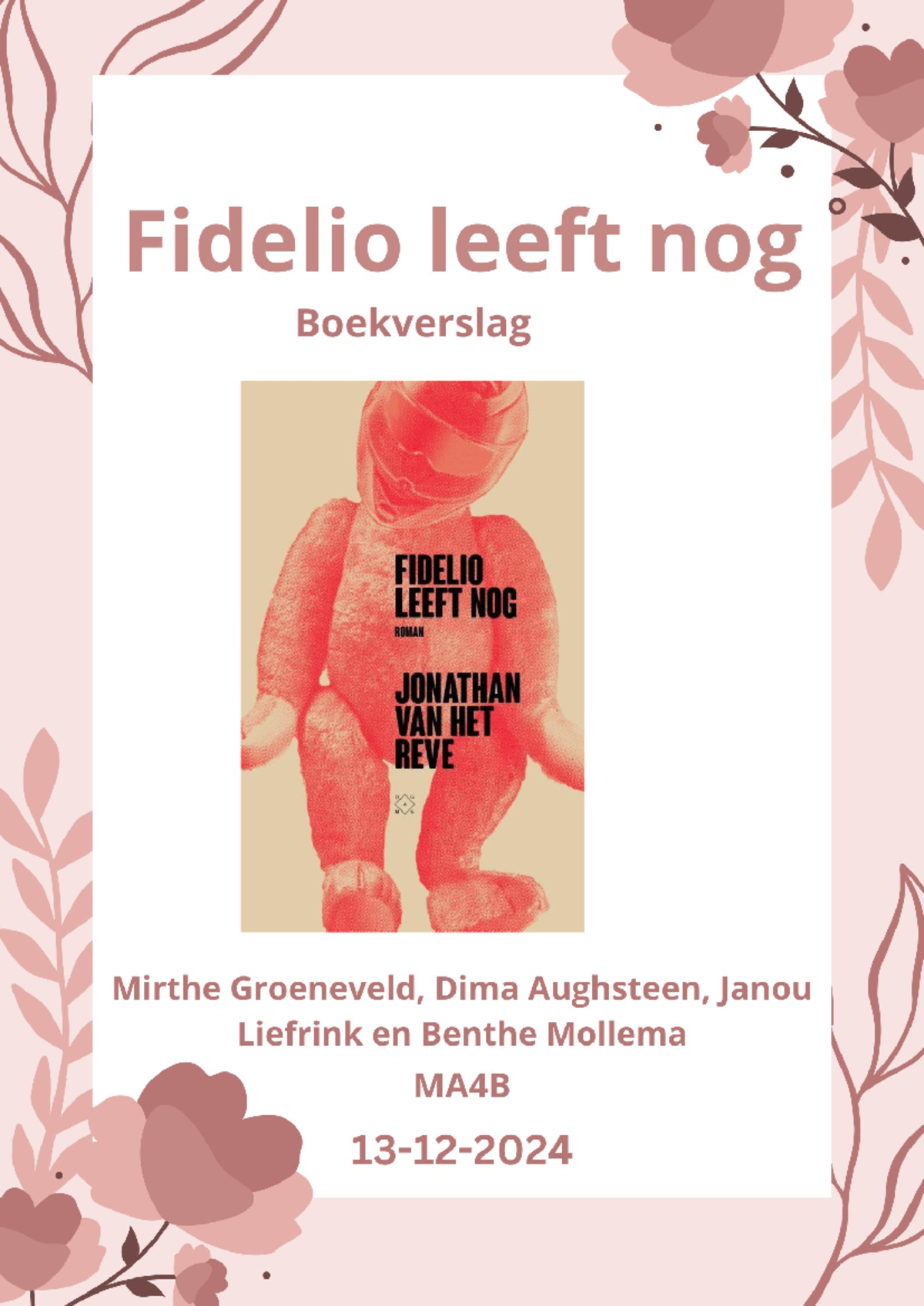 Nederlands Boekverslag: Literaire Analyse van 'Fidelio leeft' - Studeersnel