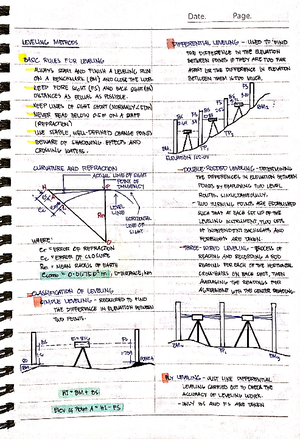 Surveying Notes Principles Only - SURVEYING MIDTERMS ELEMENTARY ...