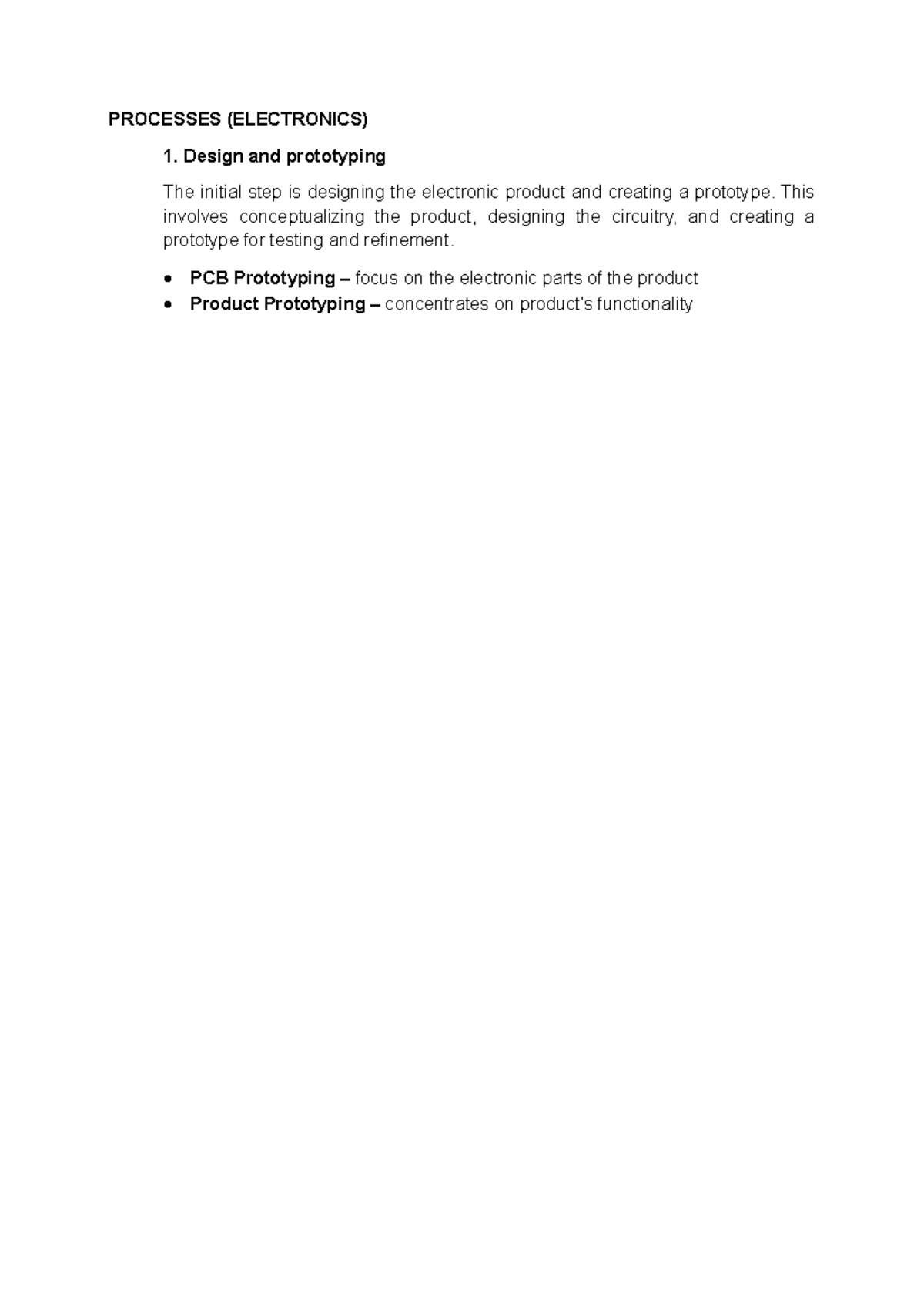 Semiconductor Manufacturing Processes (ELECTRONICS) - Design to ...