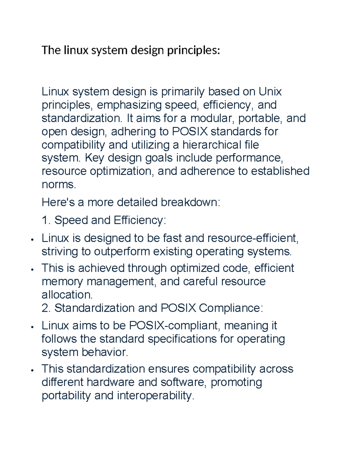Linux System Design Principles: Key Concepts and Practices (UNIT - 5 ...