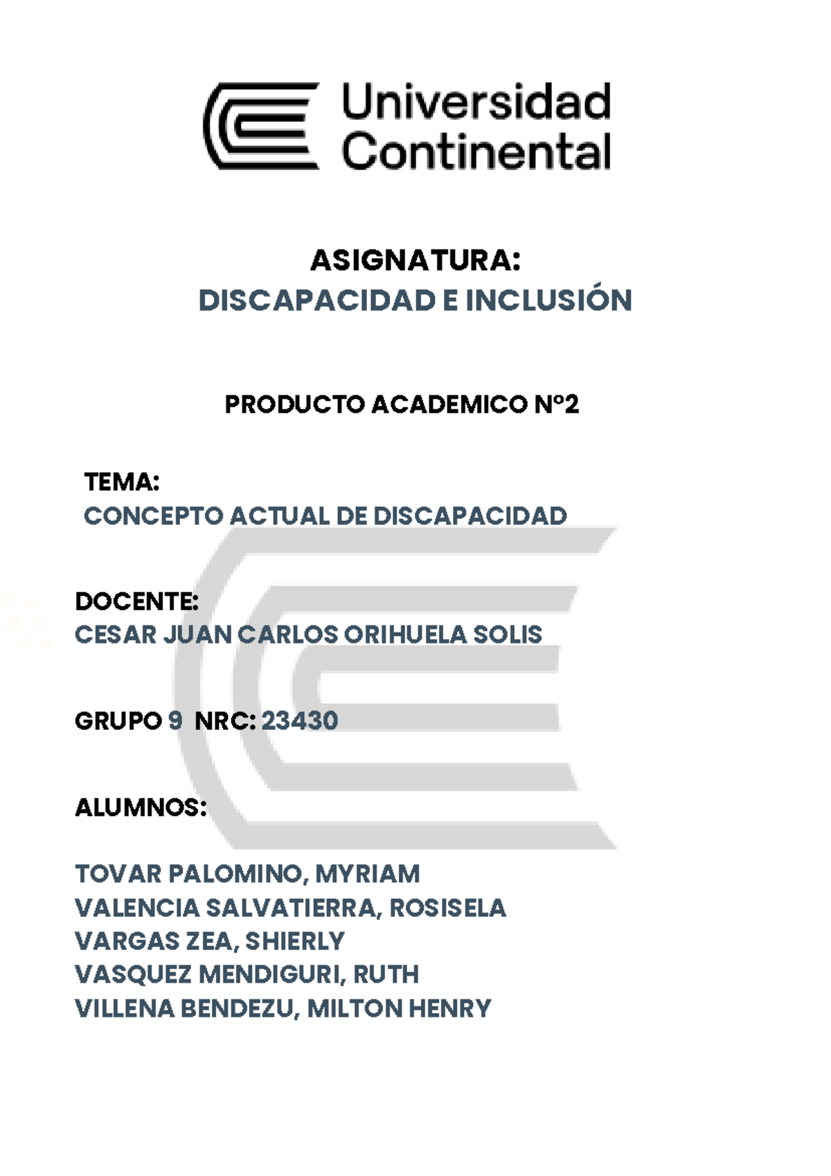 PA2 - Historia y Evolución de la Discapacidad e Inclusión - Studocu
