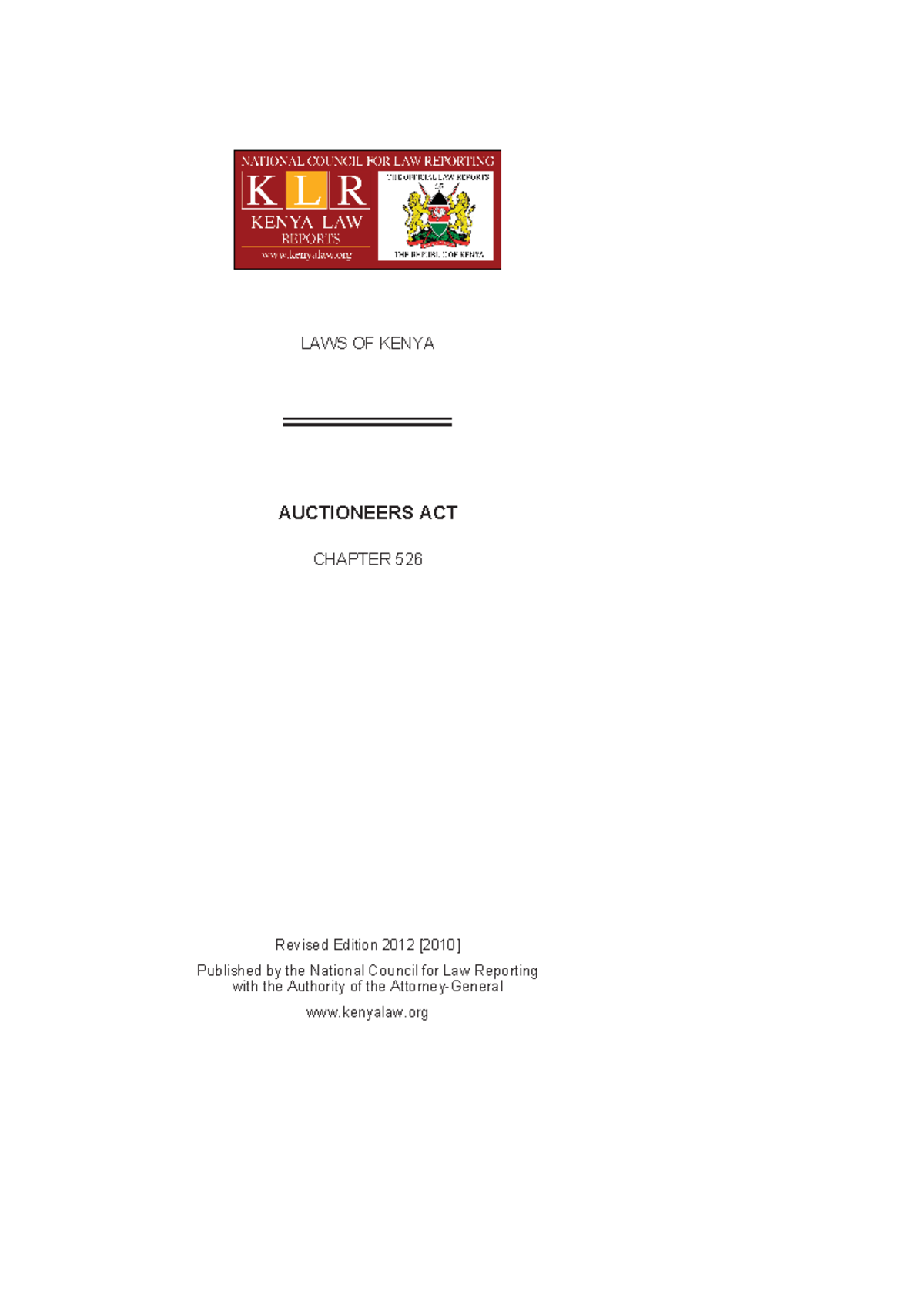 auctioneers-act-cap-526-complete-legal-framework-amendments-studocu