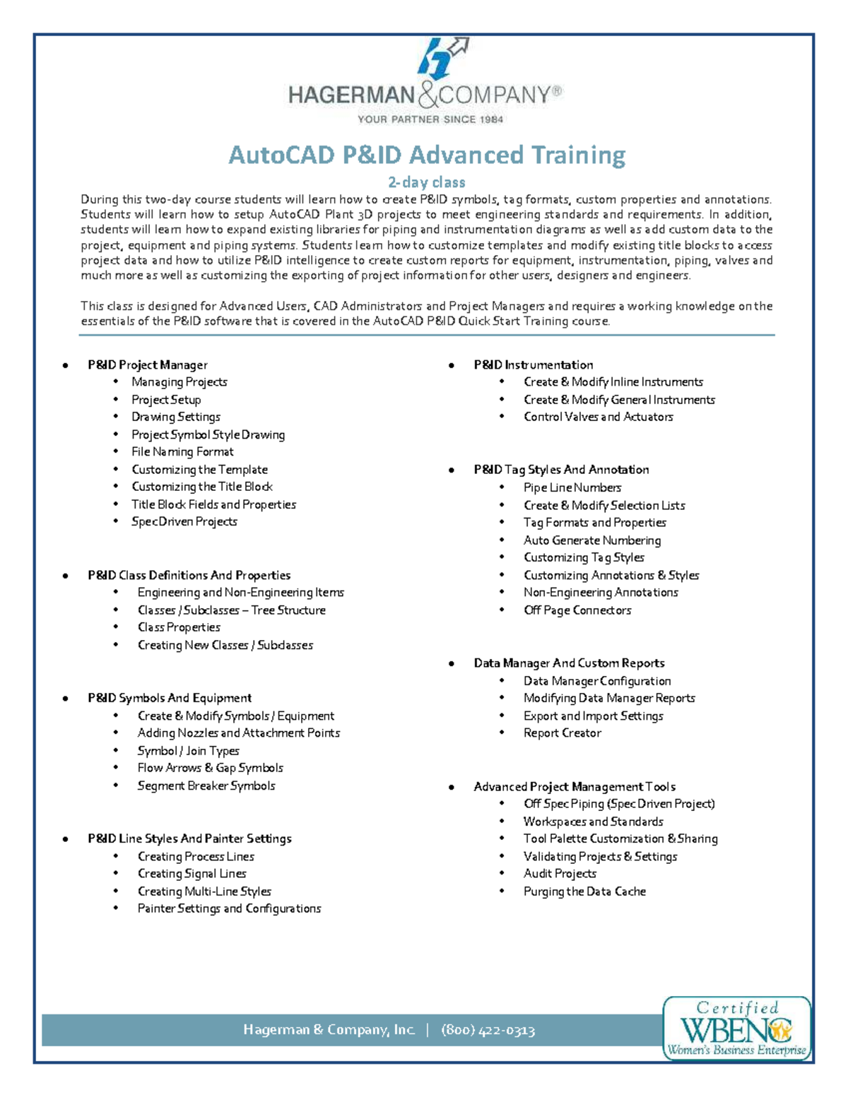 AutoCAD P&ID Advanced Training Class - 123 - Studocu