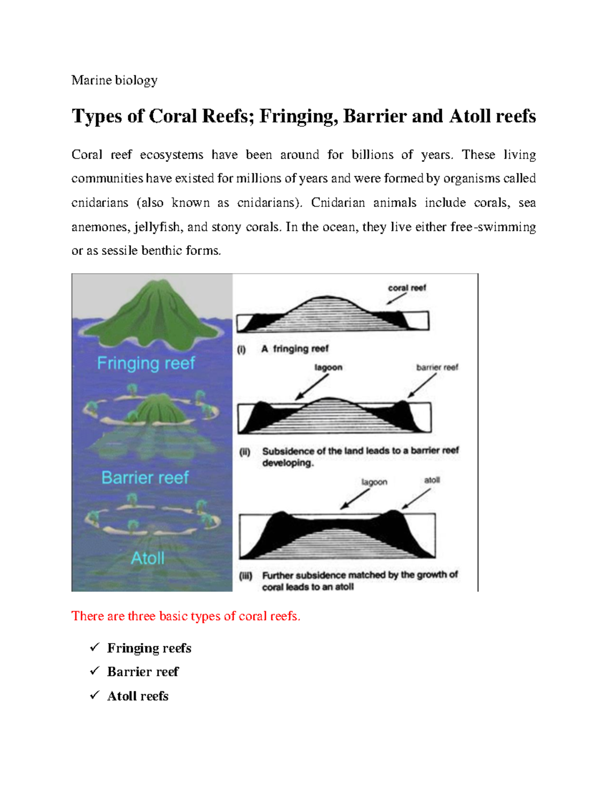 Types Of Atolls