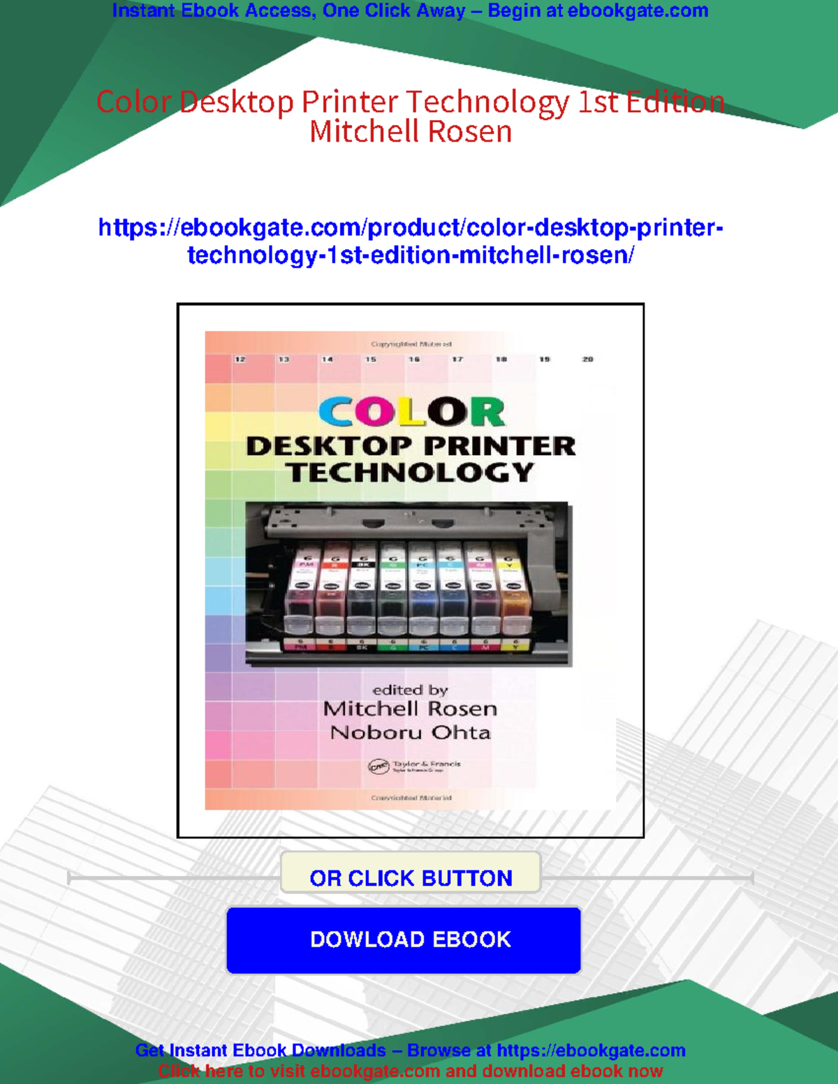 Color Desktop Printer Technology: Insights and Innovations (Optical Eng ...