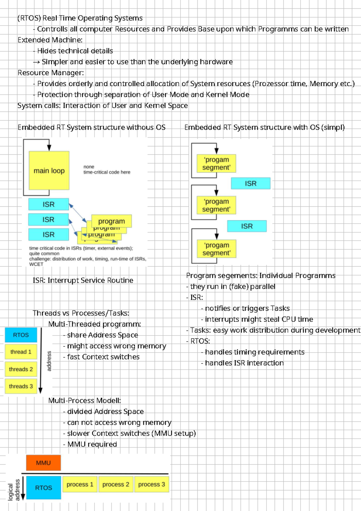 Lecture 5 - (RTOS) Overview of Real-Time Operating Systems - Studocu