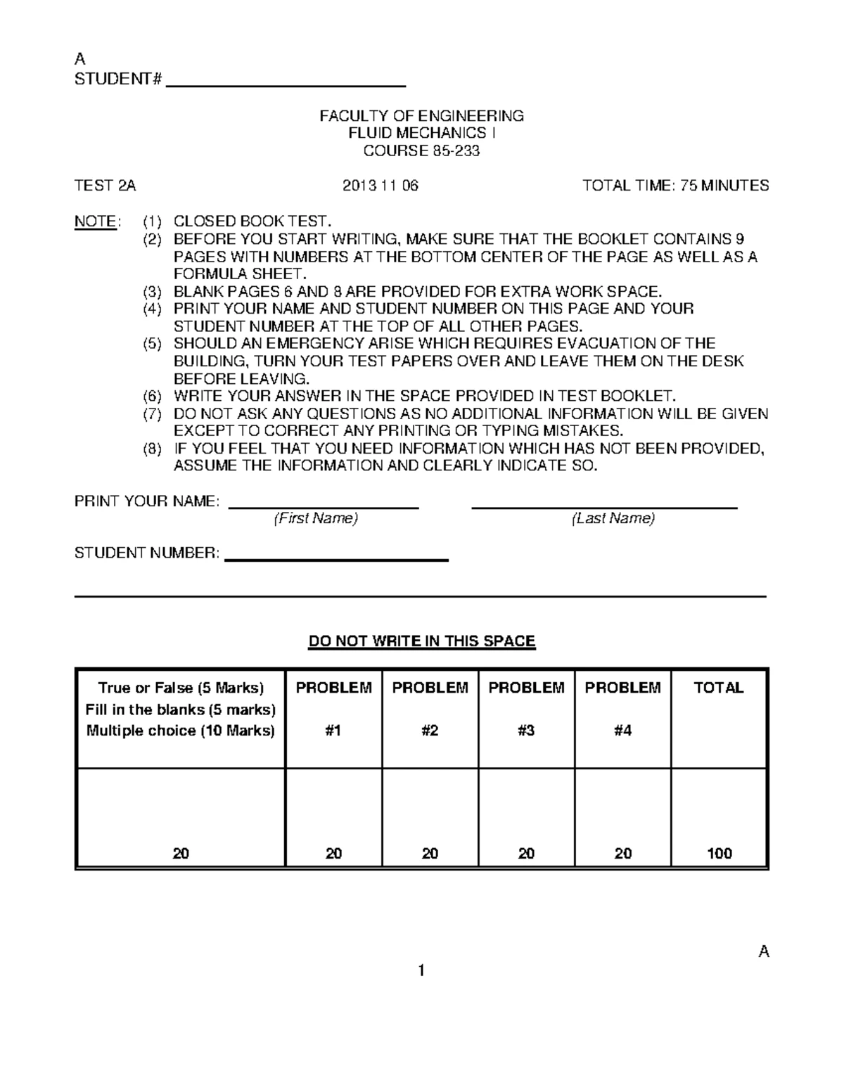 ENGR 202 Final Exam Review Solutions for Mechanics of Materials - Studocu